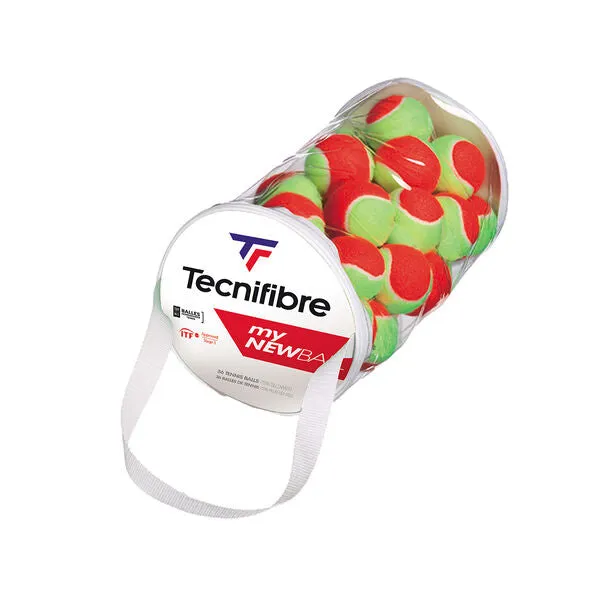 Tecnifibre Starter JUNIOR & BEGINNER (X36) Tennis Balls Pack [WS]