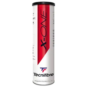 Tecnifibre X-One Tennis Balls - Tube of 4