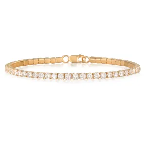 Tennis Bracelet Fine Rose Gold