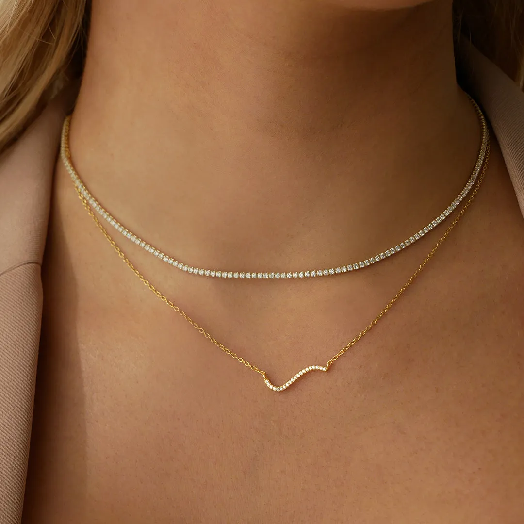 Tennis Necklace Fine