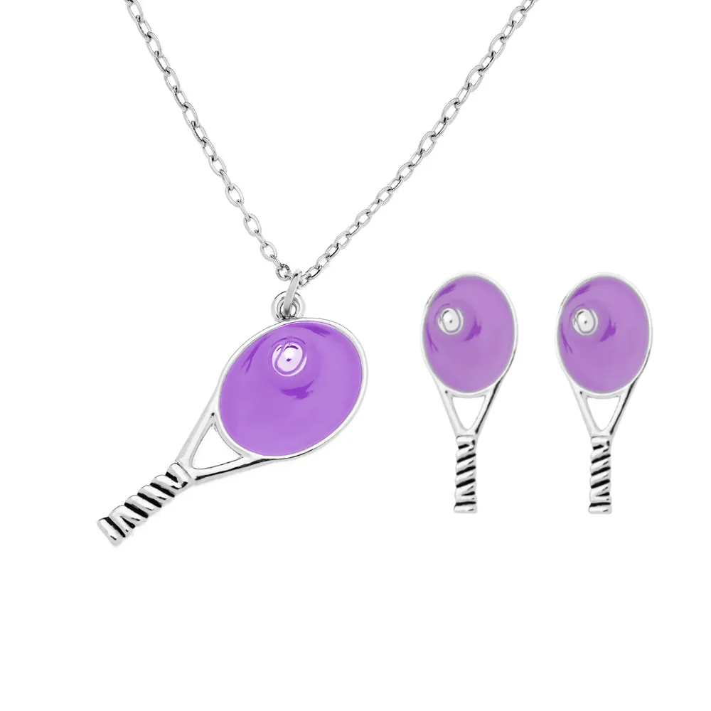 Tennis Racket Jewelry Gift- Pick Color