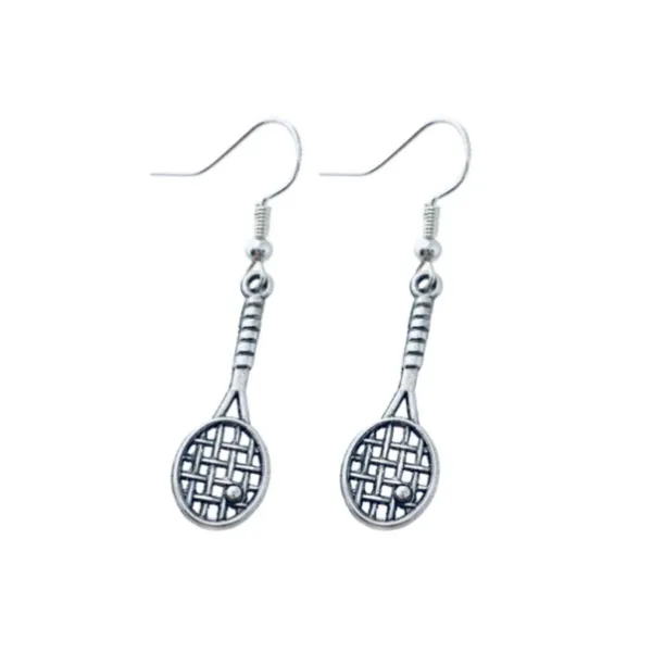 Tennis Racquet Earrings