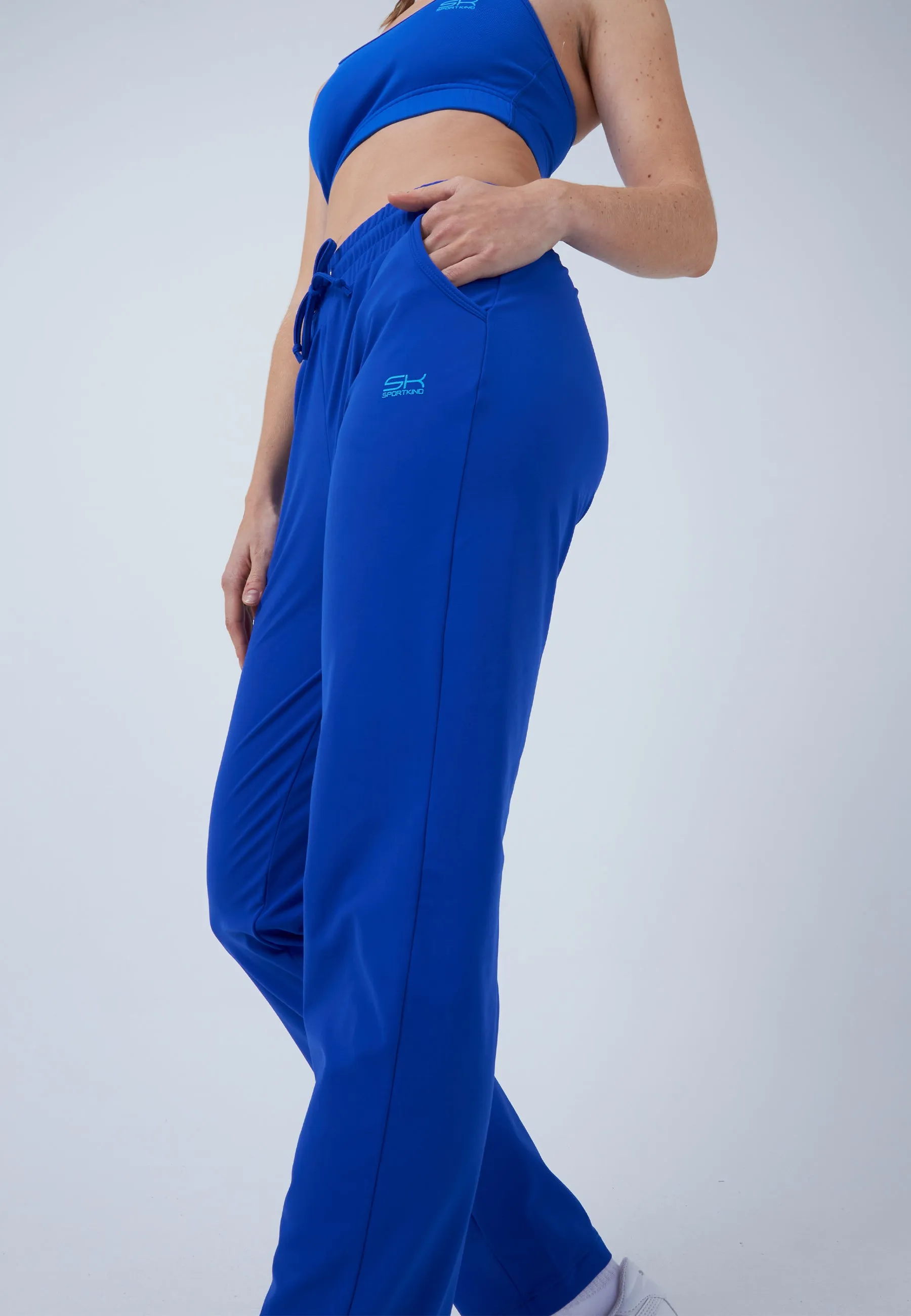 Tennis Tracksuit Pants, cobalt blue