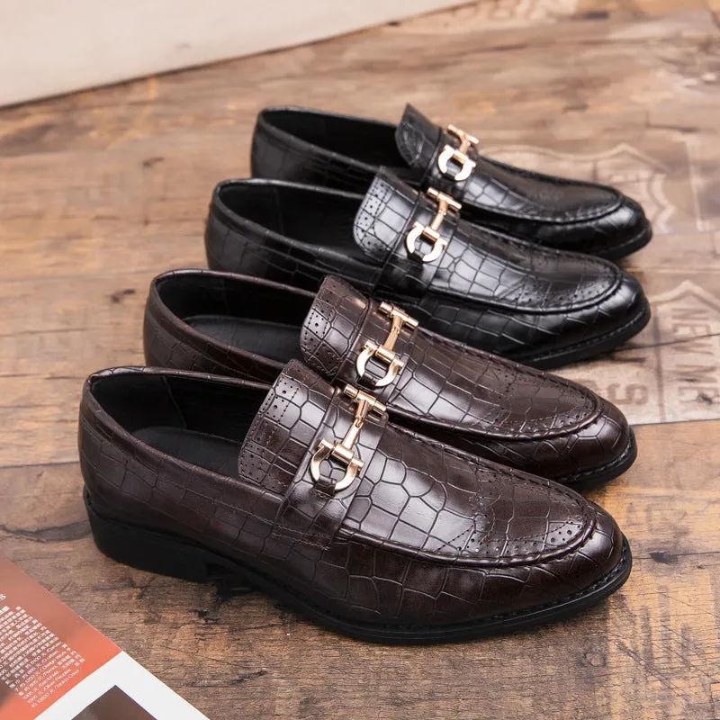 The Anthony Genuine Leather Business Brogue Shoes