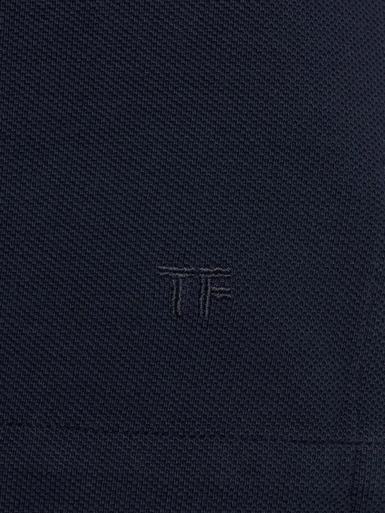 Tom Ford   Tennis cotton piquet polo 