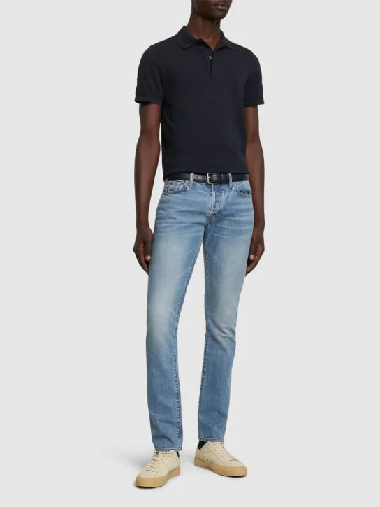 Tom Ford   Tennis cotton piquet polo 