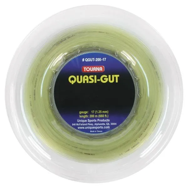 Tourna Quasi Gut 17G Reel Tennis String