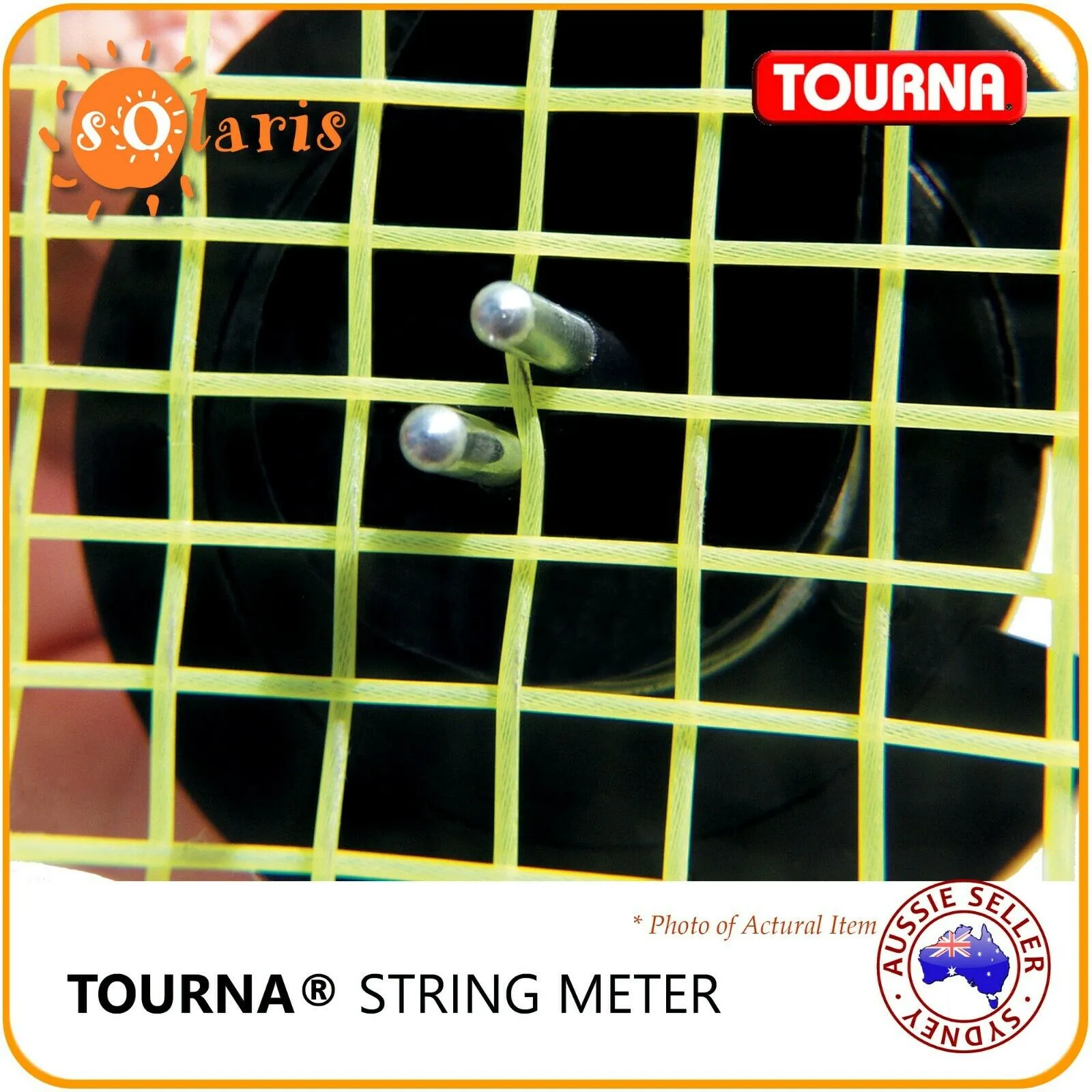 TOURNA STRINGMETER Tennis Racquet String Tension Measuring Device