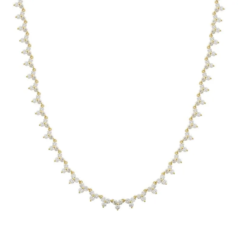 Trio Diamond Necklace