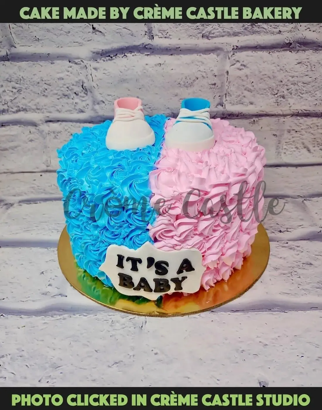 Twins Shoes Cake