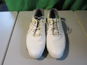 Used FJ Tour-S White Mens Size 10 Golf Shoes