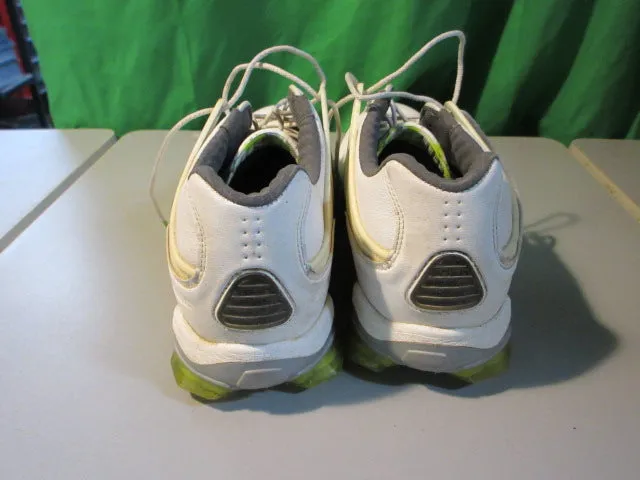 Used FJ Tour-S White Mens Size 10 Golf Shoes