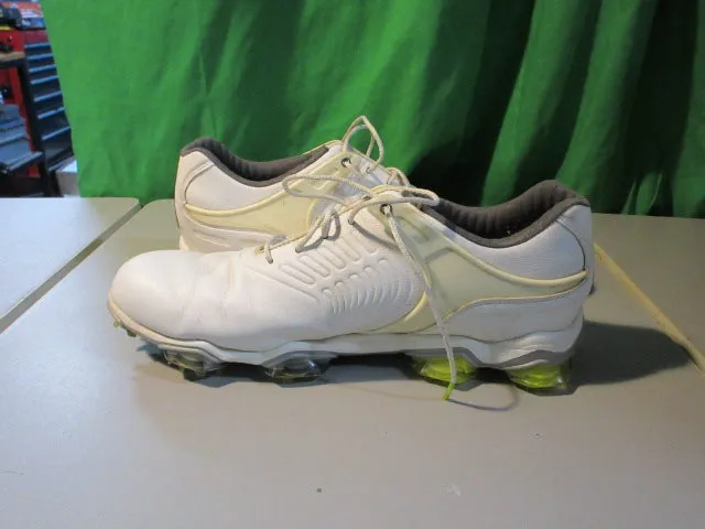 Used FJ Tour-S White Mens Size 10 Golf Shoes