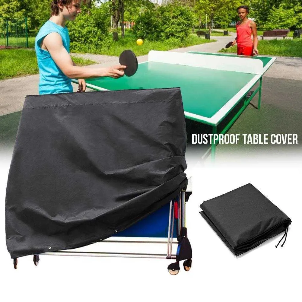 Waterproof Table Tennis Table Protective Cover for Indoor or Outdoor Ping Pong Tables