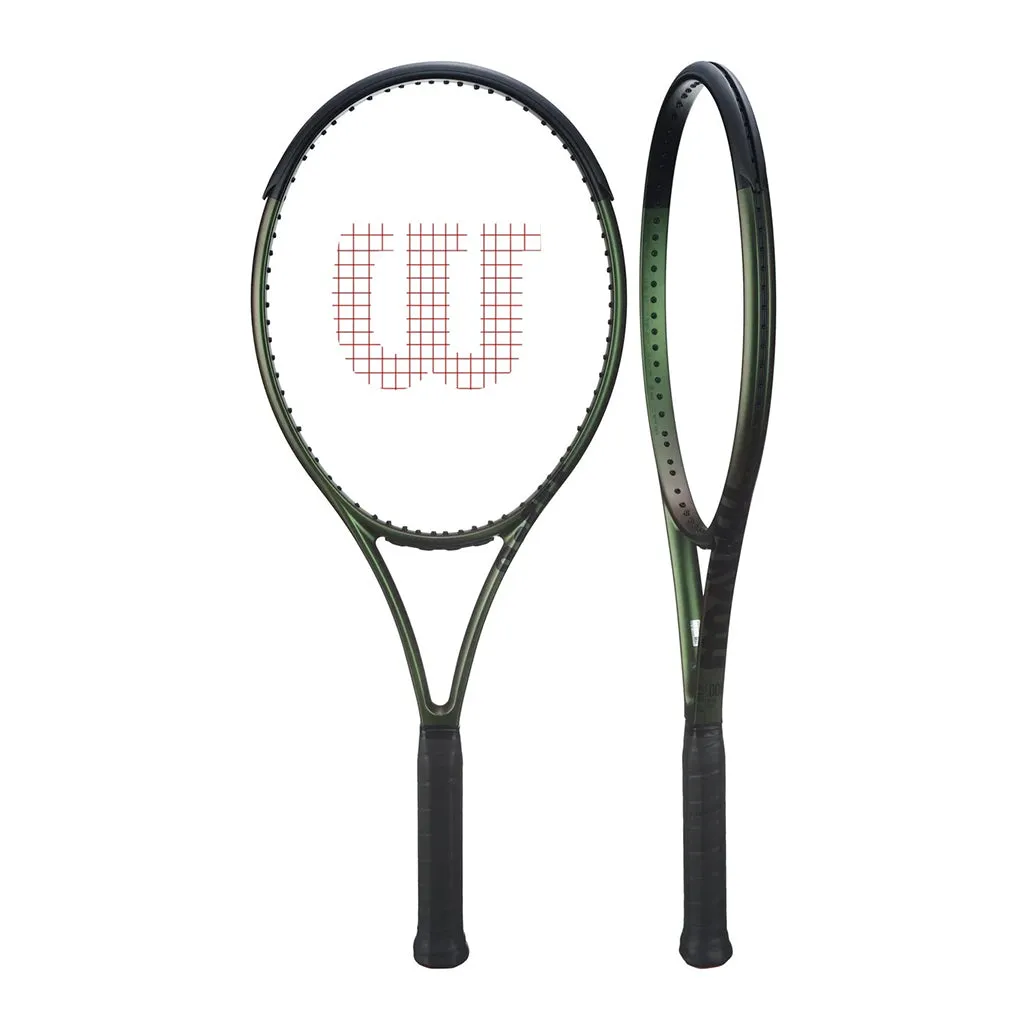 Wilson Blade 100UL V8 265gm STRUNG No Cover Grip (2) Tennis Racket [WS]