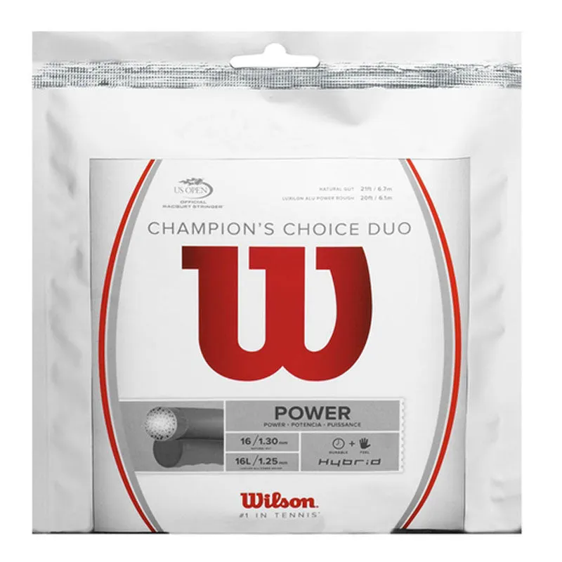 Wilson Champion's Choice Duo Tennis String