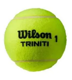 WILSON TRINITY ALL COURT TENNIS BALL