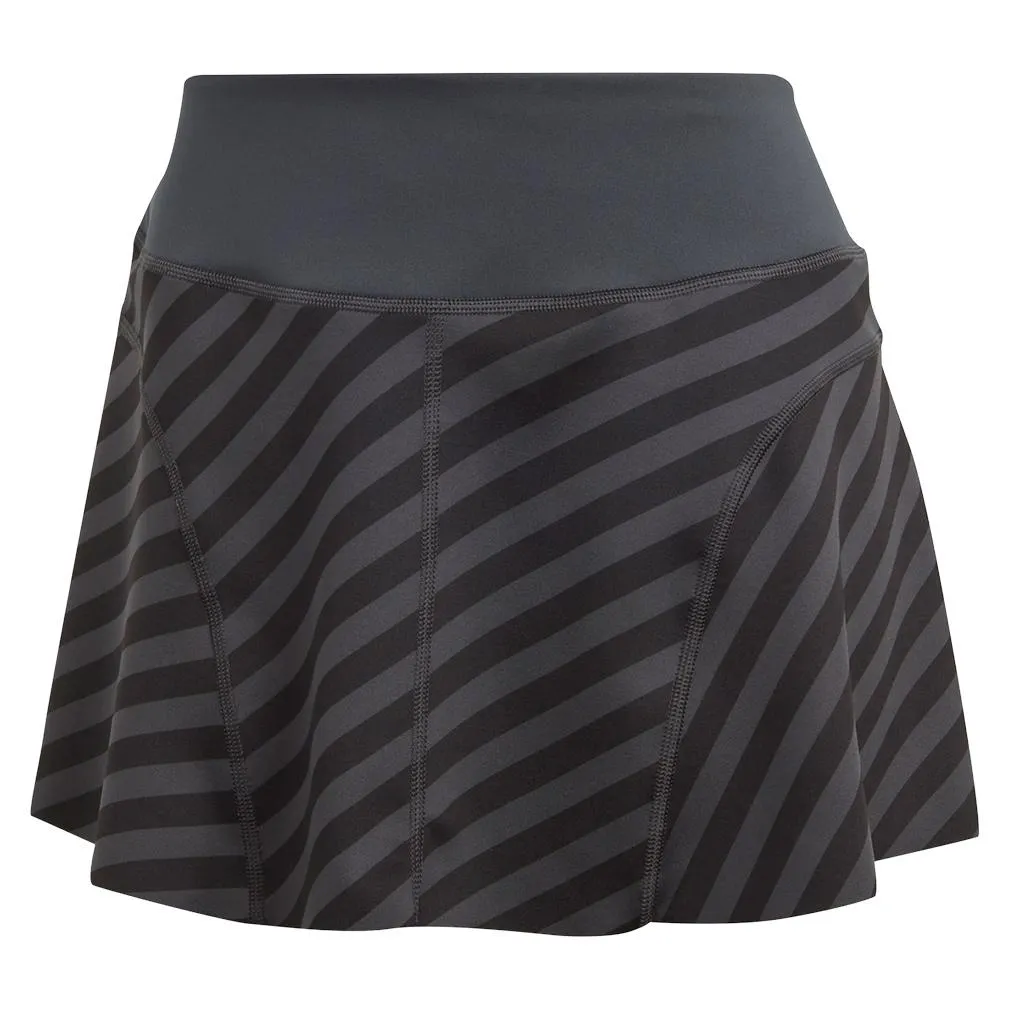 Women`s Aero Ready Match Reversible Tennis Skort Carbon