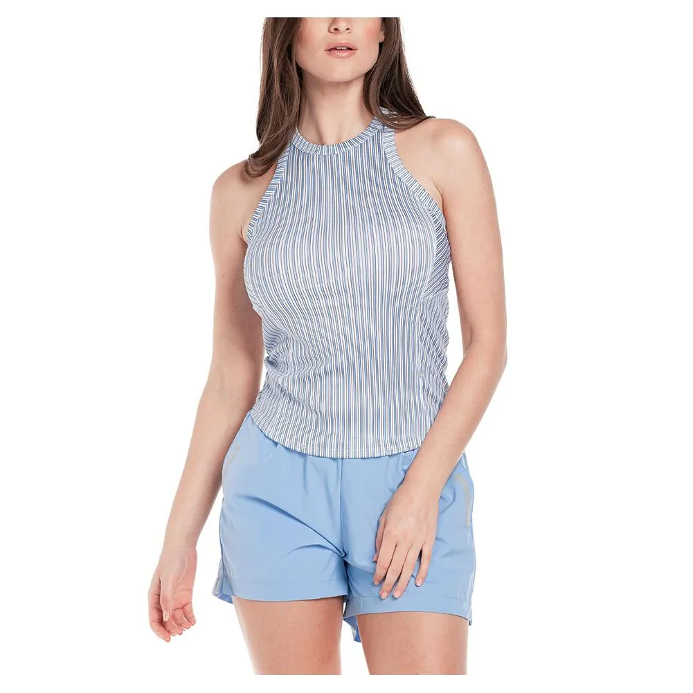 Women's Architect Stripe Tennis Tank Placid