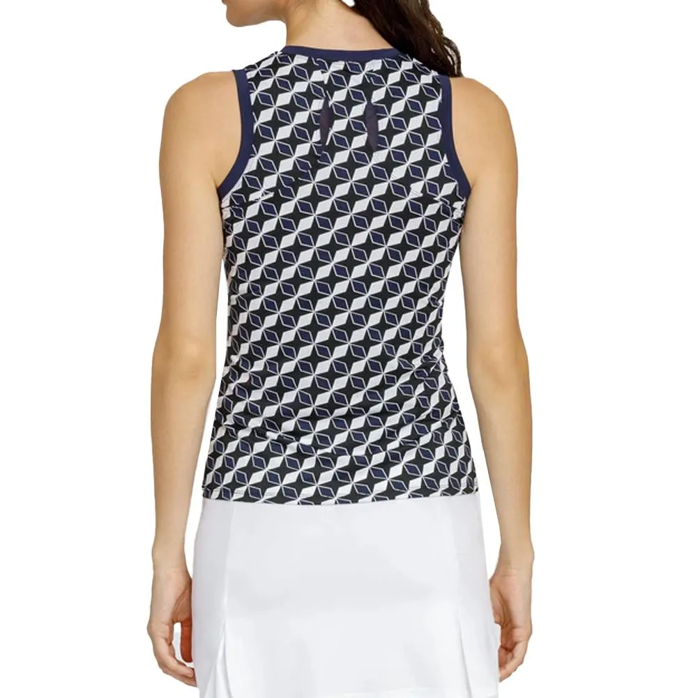 Women's Aster Tennis Tank Stellar Geo