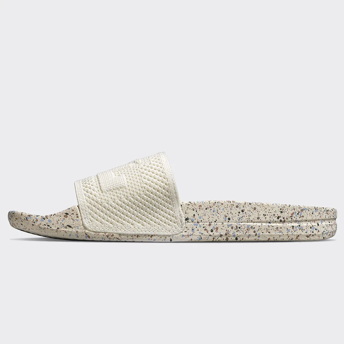 Women's Big Logo TechLoom Slide Pristine / Fatigue / Speckle