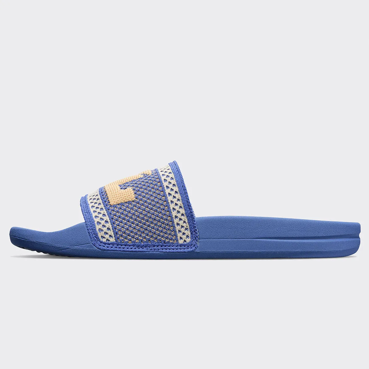 Women's Big Logo TechLoom Slide Viola / Alabaster / Sunkissed