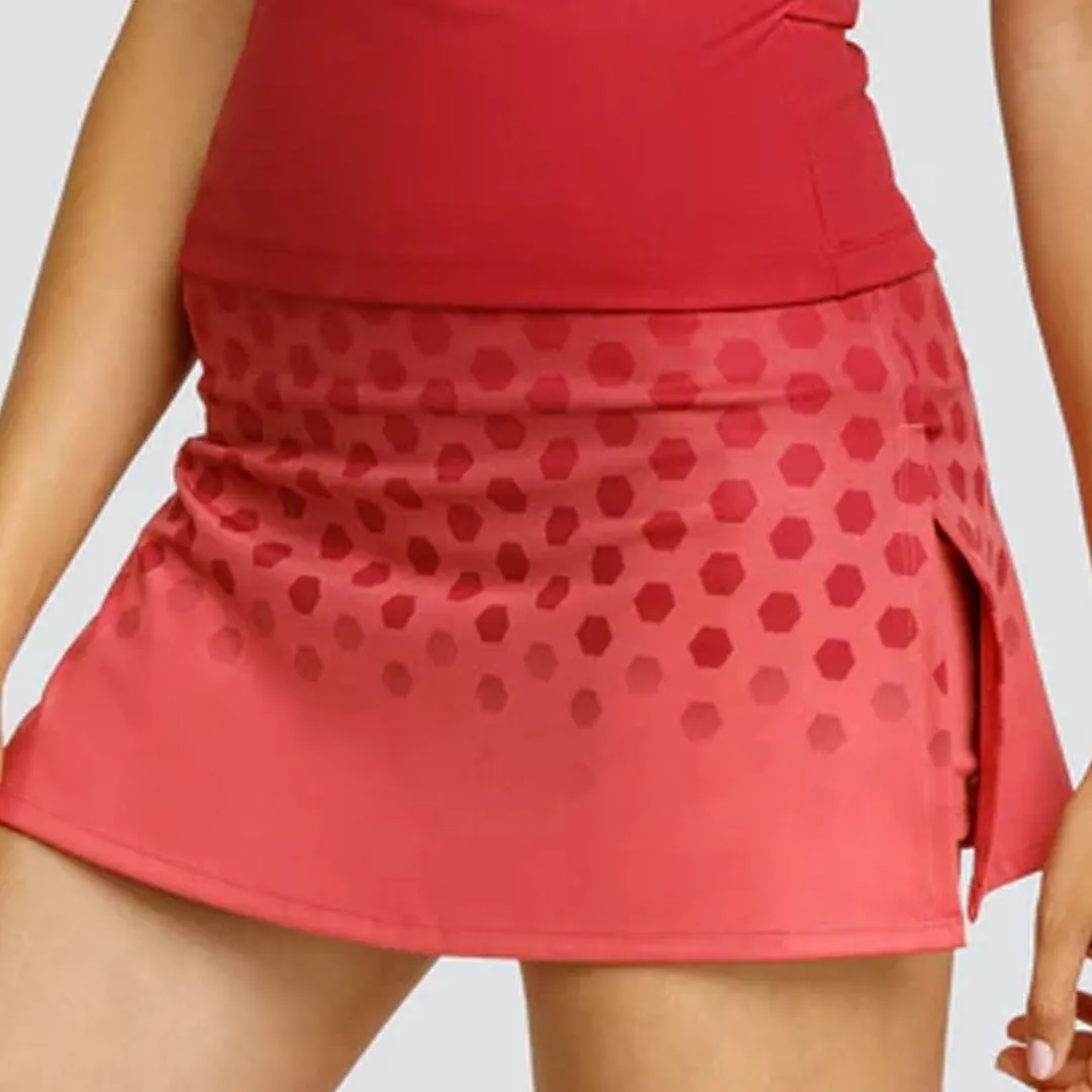 Women`s Capri 13.5 Inch Tennis Skort Hex Ombre