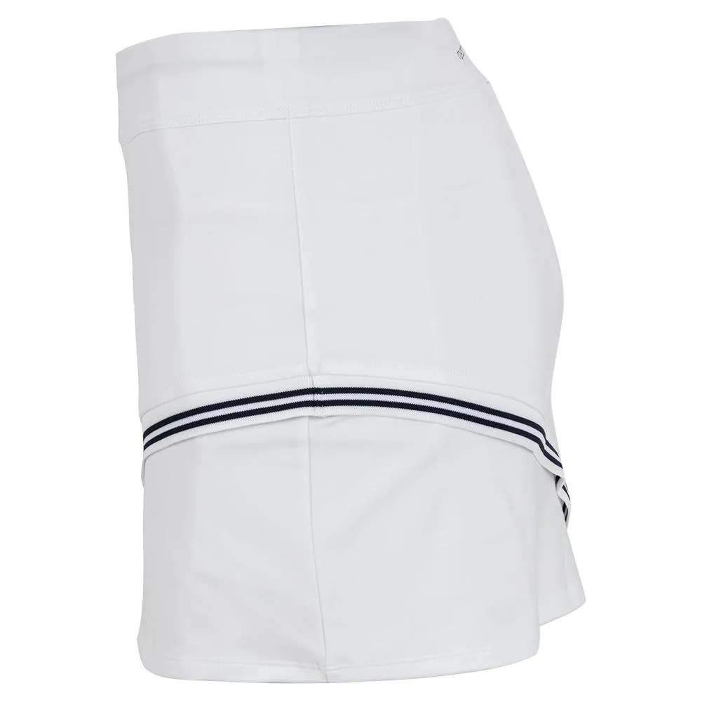 Women's Chloe Tennis Skort White and Midnight