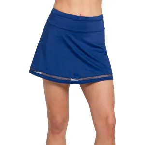 Women`s Long Hustle N` Bustle Tennis Skort Blueberry