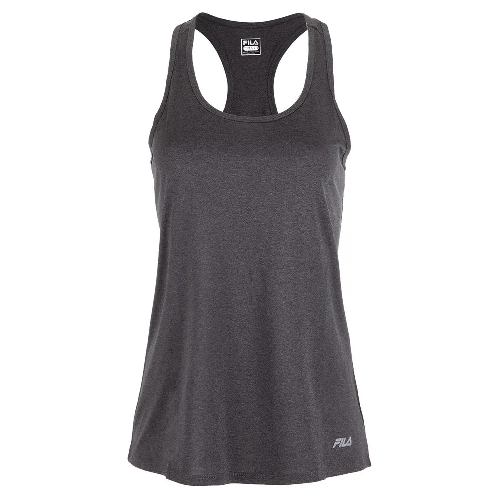 Women`s Move It Loose Training Tank Black Heather