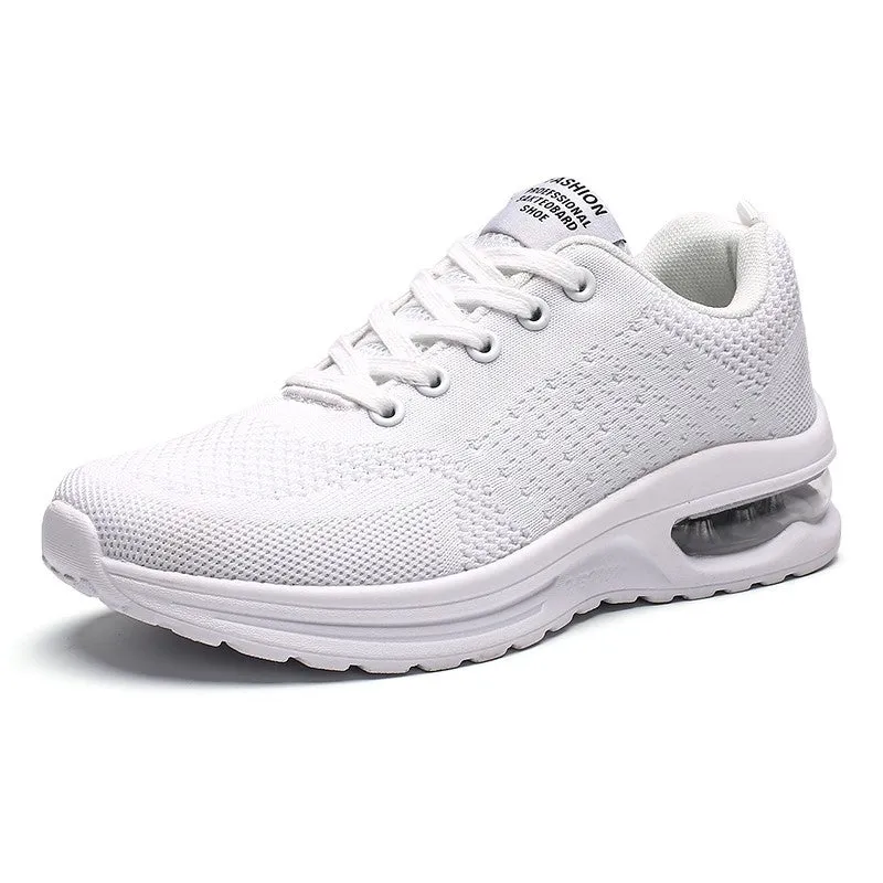 Women's popular breathable air cushion platform tennis sneakers