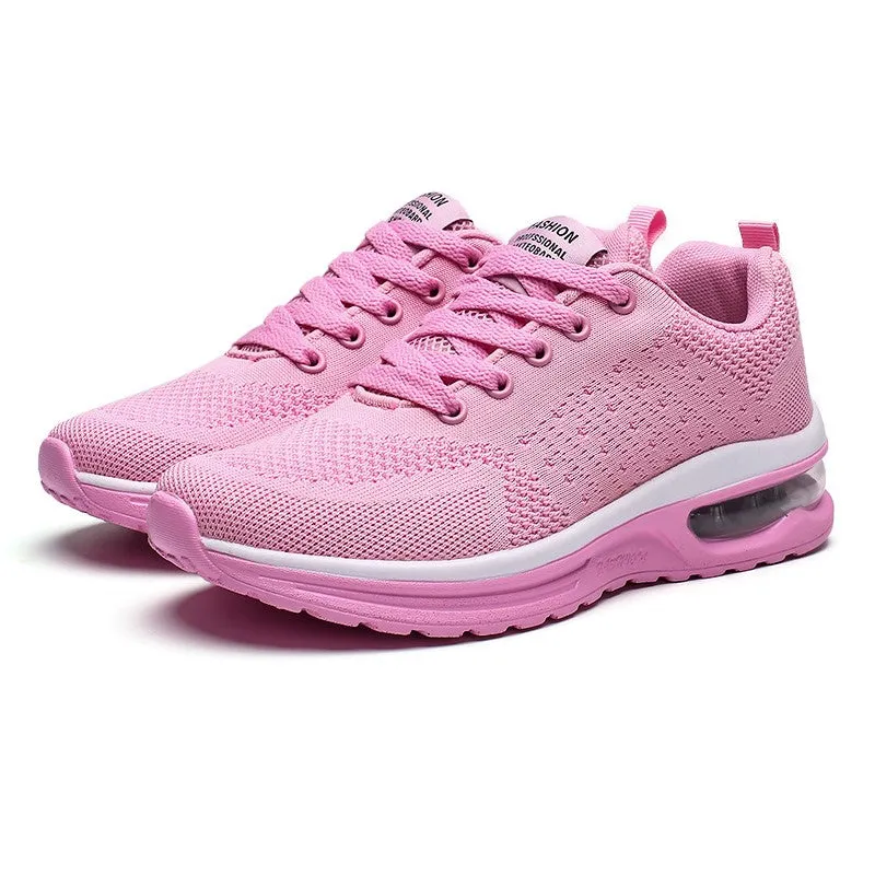 Women's popular breathable air cushion platform tennis sneakers