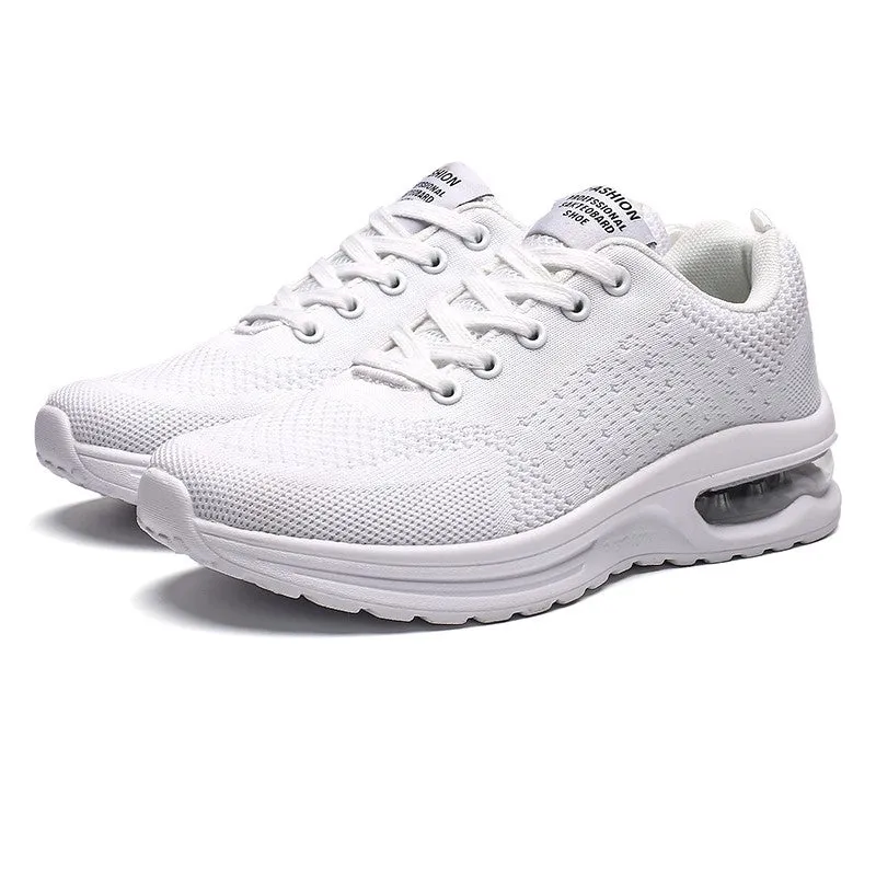 Women's popular breathable air cushion platform tennis sneakers