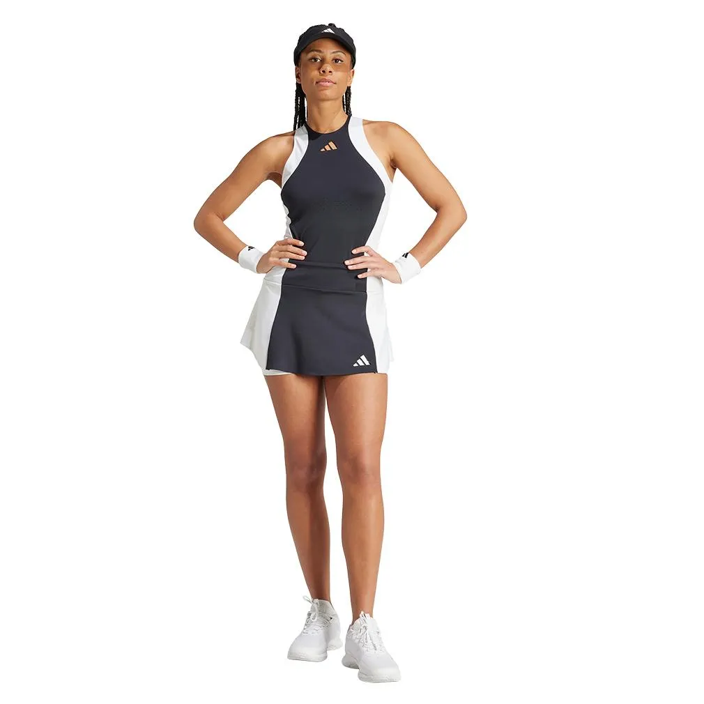 Women's Premium Tennis Skort Black and White