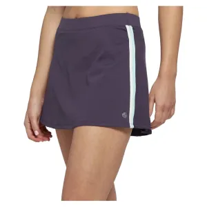 Women's Racer 13 Inch Tennis Skort Dark Purple and White