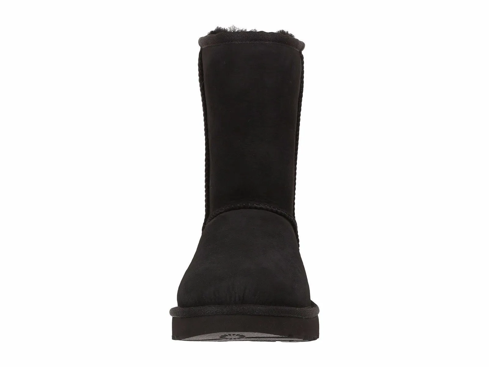 Women's Shoes UGG CLASSIC SHORT II Mid-Calf Sheepskin Boots 1016223 BLACK