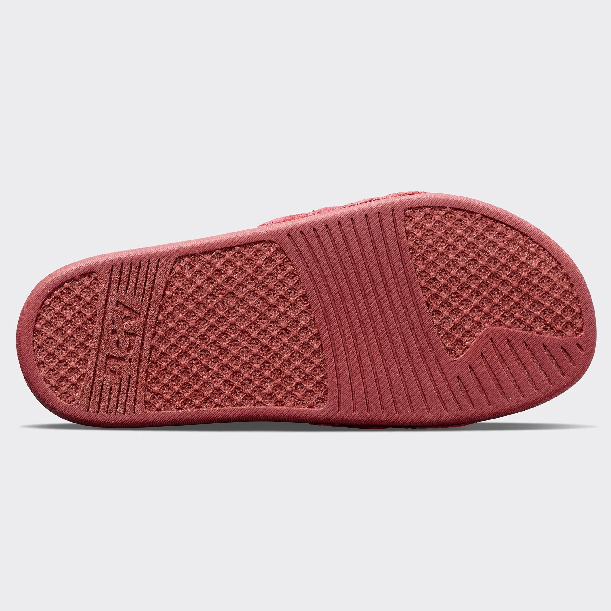 Women's Suede Lusso Slide Crimson