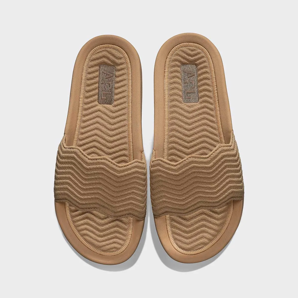 Women's TechLoom ZigZag Slide Tan