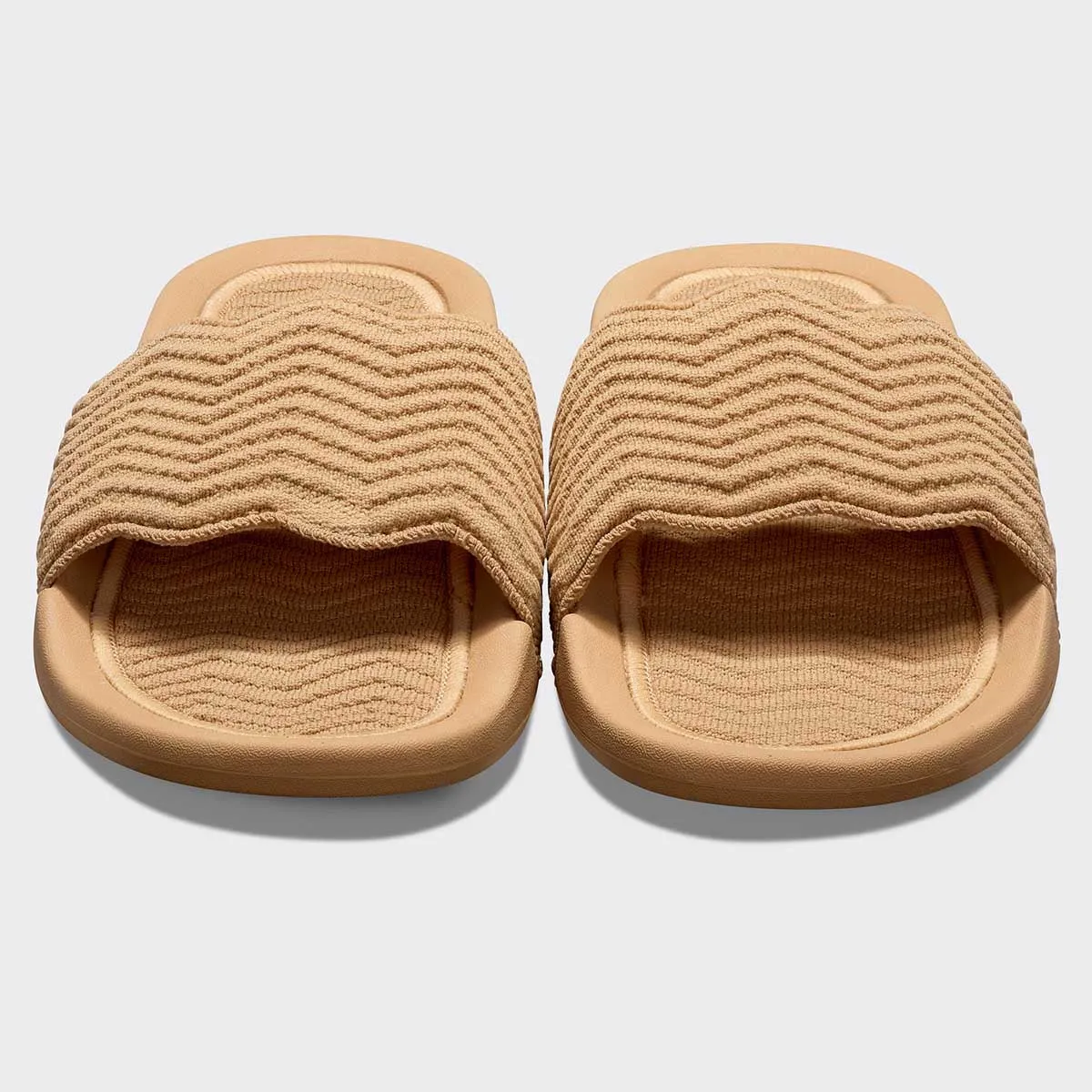 Women's TechLoom ZigZag Slide Tan