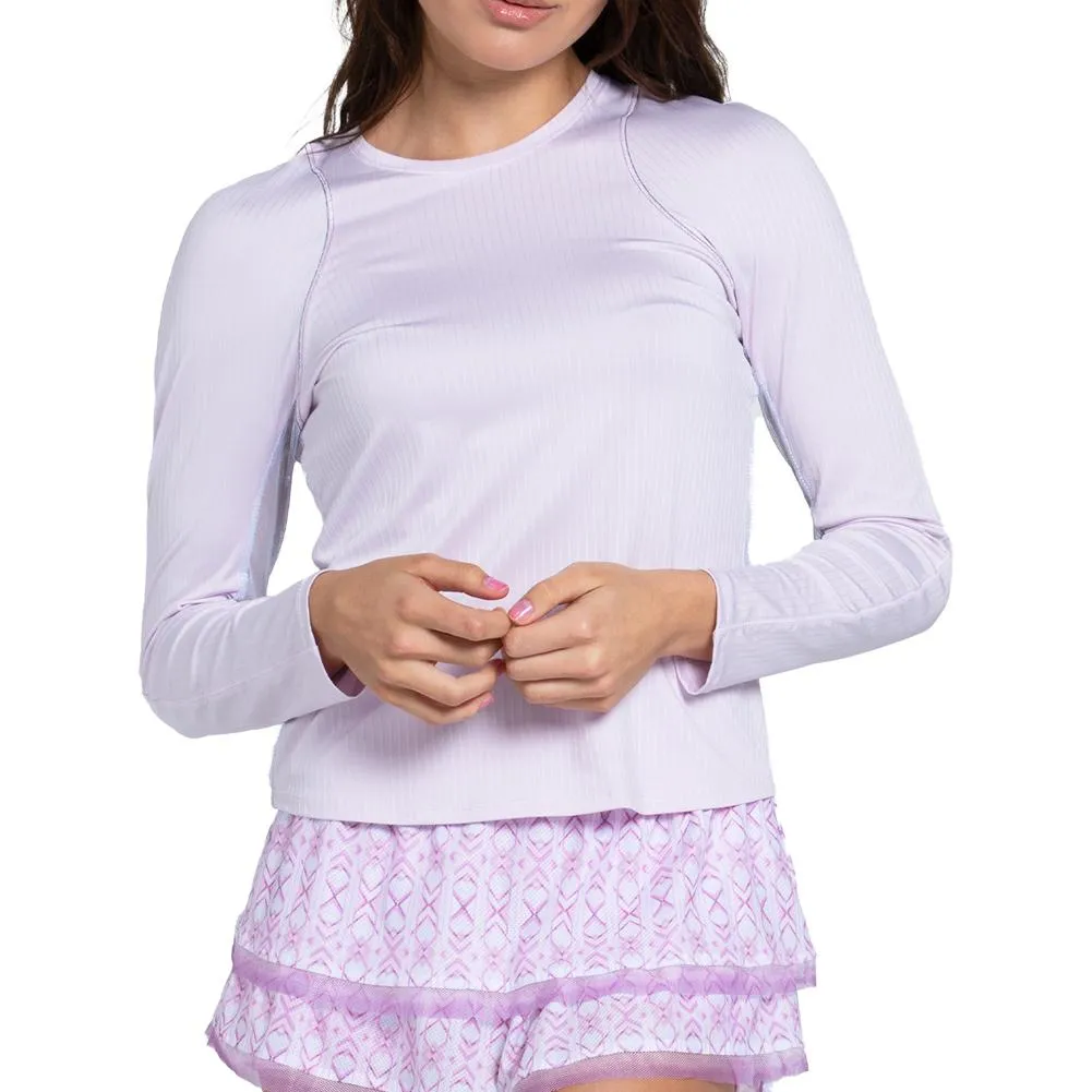 Women's Ultimate Long Sleeve Tennis Top Lavender